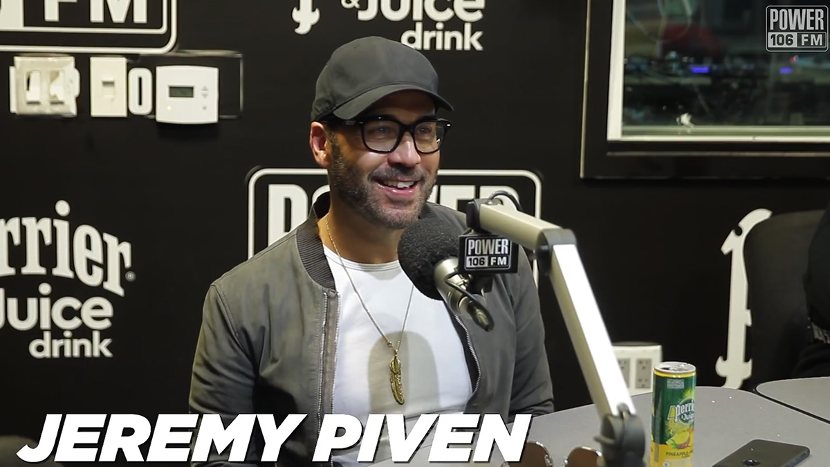 Jeremy Piven On Screen Perrier Inclusion