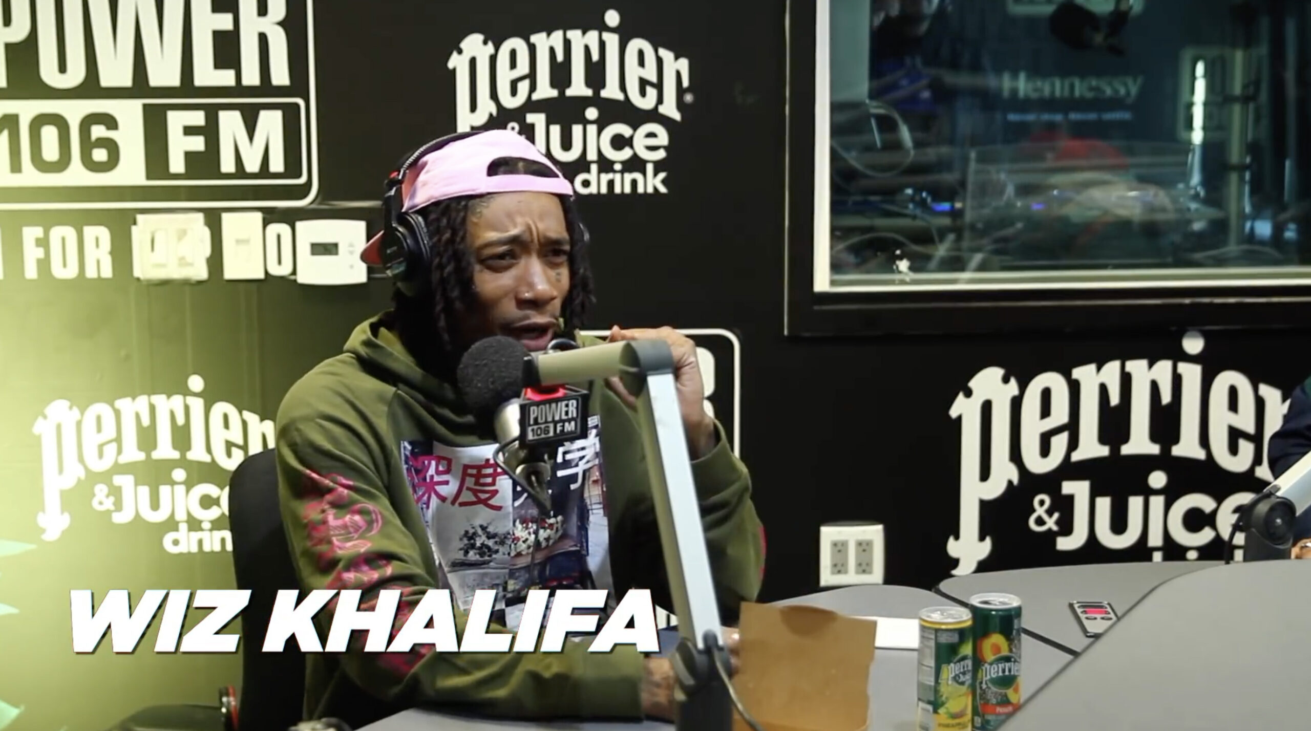 Wiz Khalifa On Screen Perrier Inclusion